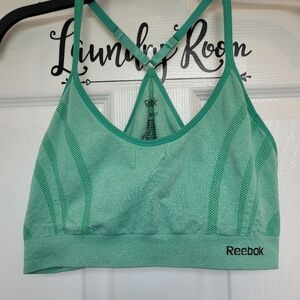 Reebok Racerback Sports Bra with Hooks Women's Size Large